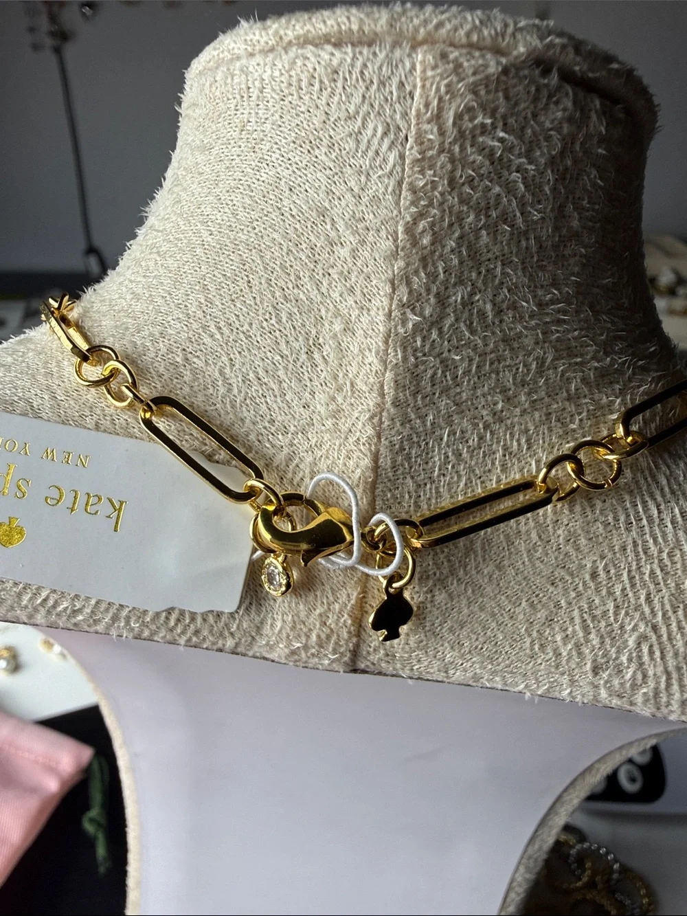 kate spade gold tone